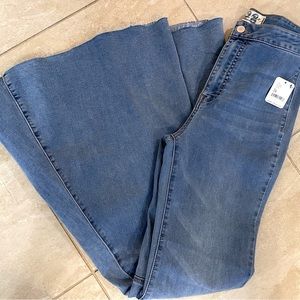 Free People Just Float On Flare Jeans